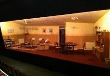 Bruised Theatre Stage Set